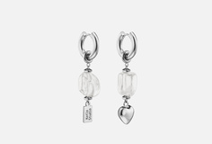 Серебристые серьги Kotlo Studio