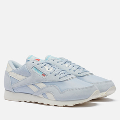 Женские кроссовки Reebok Classic Nylon, цвет голубой, размер 40.5 EU