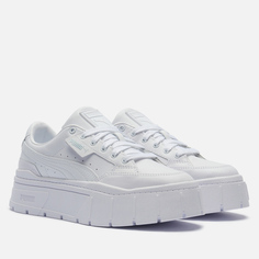 Женские кроссовки Puma Mayze Stack Leather, цвет белый