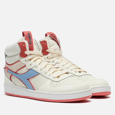 Женские кроссовки Diadora Magic Basket Mid Label, цвет бежевый, размер 38 EU