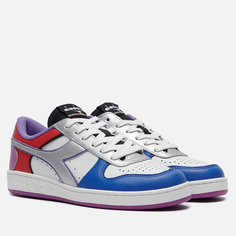 Женские кроссовки Diadora Magic Basket Low Galaxy, цвет белый, размер 40.5 EU