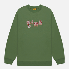 Мужская толстовка Dime Cake Crew Neck, цвет зелёный