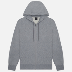 Мужская толстовка Hackett Essential Hoodie Full Zip, цвет серый
