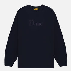 Мужская толстовка Dime Classic Logo SS23 Crew Neck, цвет синий