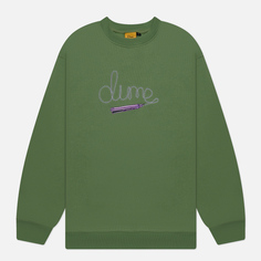 Мужская толстовка Dime Iron Crew Neck, цвет зелёный