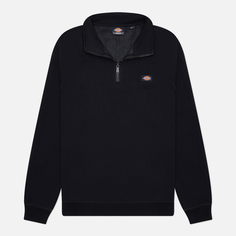 Мужская толстовка Dickies Oakport Quarter Zip, цвет чёрный, размер S