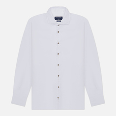 Мужская рубашка Hackett Piece Dyed Soft Twill, цвет белый