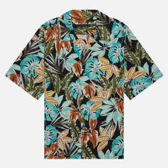 Мужская рубашка SOPHNET. Aloha Big, цвет чёрный, размер XL