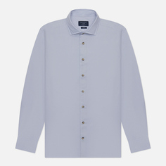 Мужская рубашка Hackett Piece Dyed Soft Twill, цвет синий, размер XXL