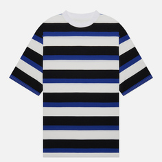 Мужская футболка uniform experiment Border Baggy, цвет чёрный, размер XL