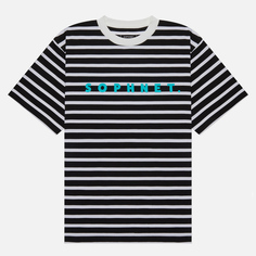 Мужская футболка SOPHNET. Classic Logo Border, цвет чёрный, размер XL