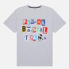 Мужская футболка F.C. Real Bristol Supporter Collage, цвет серый, размер XL