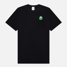 Мужская футболка RIPNDIP Lord Alien Pocket, цвет чёрный, размер L