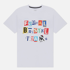 Мужская футболка F.C. Real Bristol Supporter Collage, цвет белый, размер XL