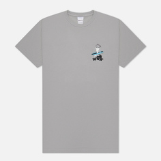 Мужская футболка RIPNDIP S.U.R.F, цвет серый, размер XL