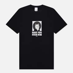 Мужская футболка RIPNDIP Have You Seen Him?, цвет чёрный