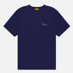 Мужская футболка Dime Classic Small Logo SS23, цвет синий