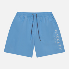 Мужские шорты Hackett Hackett Solid Swim, цвет голубой
