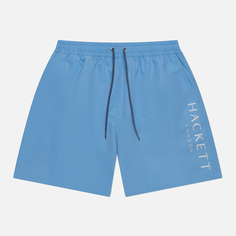 Мужские шорты Hackett Hackett Solid Swim, цвет голубой, размер XXL