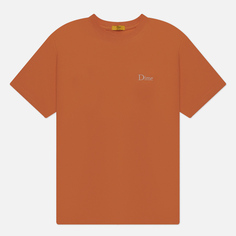 Мужская футболка Dime Classic Small Logo SS23, цвет оранжевый