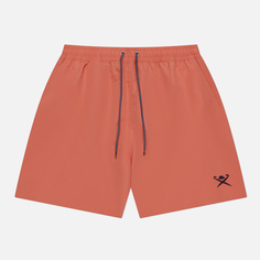 Мужские шорты Hackett Logo Solid Swim, цвет розовый