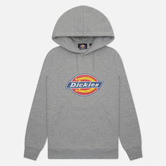 Женская толстовка Dickies Icon Logo Hoodie, цвет серый