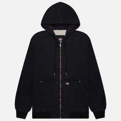 Мужская куртка ветровка Dickies Hooded Duck Canvas, цвет чёрный, размер XL