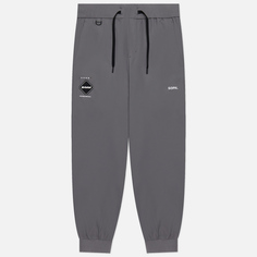 Мужские брюки F.C. Real Bristol 4-Way Stretch Ribbed, цвет серый