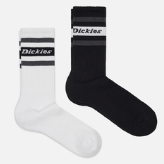 Комплект носков Dickies 2-Pack Genola, цвет комбинированный, размер 39-42 EU