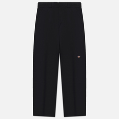 Мужские брюки Dickies Slim Straight Double Knee, цвет чёрный