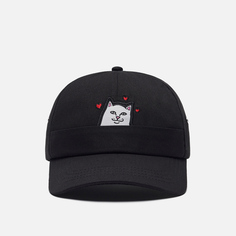 Кепка RIPNDIP Nermal Loves 6 Panel, цвет чёрный