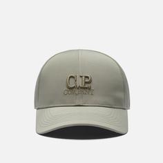Кепка C.P. Company Chrome-R Goggle Logo, цвет серый
