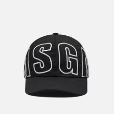 Кепка MSGM Macrologo Baseball, цвет чёрный