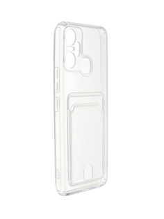 Чехол Neypo для Infinix Smart 6 Plus Pocket Silicone с карманом Transparent ACS56678