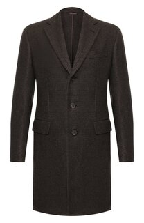 Шерстяное пальто Brioni