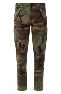Хлопковые брюки-карго Polo Ralph Lauren