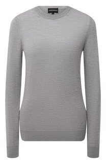 Шерстяной пуловер Emporio Armani