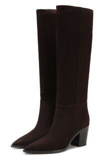 Замшевые сапоги Gianvito Rossi