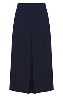 Юбка из смеси шелка и шерсти Loro Piana