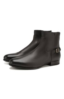 Кожаные сапоги Santoni