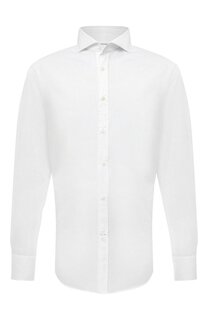 Хлопковая сорочка Brunello Cucinelli