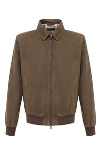 Замшевый бомбер Loro Piana