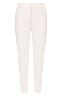 Брюки из смеси шелка и шерсти Loro Piana