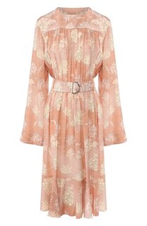 Платье с поясом Chloé Chloe