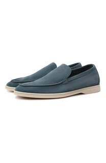 Замшевые лоферы Summer Walk Loro Piana