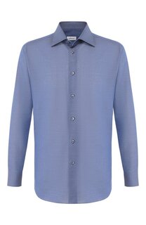 Сорочка из смеси хлопка и льна Brioni