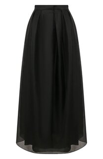 Юбка из шелка и хлопка Giorgio Armani