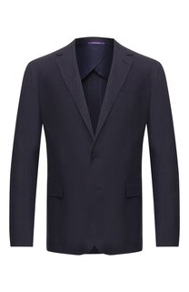 Пиджак из шелка и льна Ralph Lauren