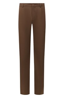 Брюки из смеси хлопка и шелка Loro Piana