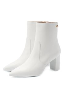 Кожаные ботильоны Stuart Weitzman